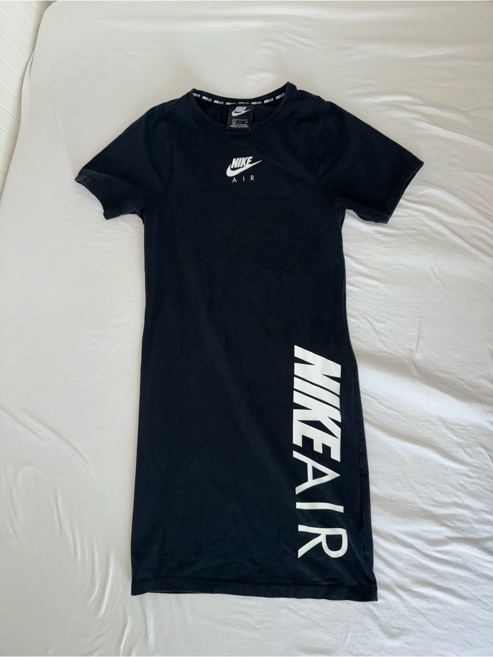 Nike Air Black Bodycon T-shirt Dress